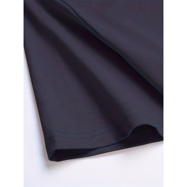 Men's Casual Short Sleeve T-Shirt with Bold 