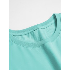 Men's Casual Short Sleeve T-Shirt with Bold 