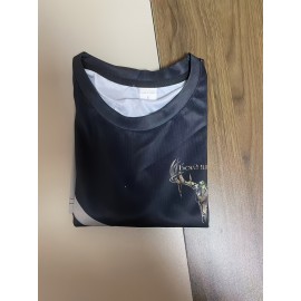 Men'S Casual Summer T-Shirt with 3D Deer Head Print - Black, Short Sleeve, Round Neck, Lightweight Fabric, All-Season Wear, Casual Attire | Graphic Tee | Comfortable Fit