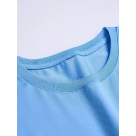 Men's Casual Short Sleeve T-Shirt with 