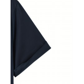 Men'S Vibrant Orange Graphic T-Shirt - 