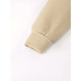 Men's Jesus The Way Truth Life John 14:6 Scripture Hoodie - Brown with Bold Yellow Lettering, Casual Pullover Hooded Sweatshirt, Regular Fit Autumn Winter Comfortable Religious Apparel