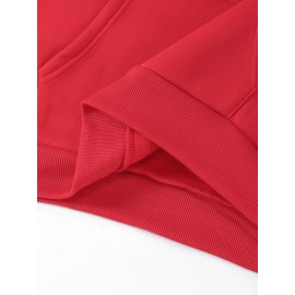 [Men's Cross Print Hooded Sweatshirt] Black Men's 