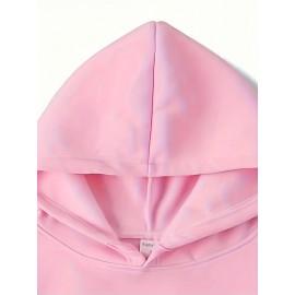 Men's Hooded Sweatshirt - Cold-Resistant Athletic Pullover Hoodie with Front Pocket, Royal Blue Gym Jacket for Running, Hiking, Casual Outfits - Machine Washable Polyester Hoodie for Men, Gym Hoodie