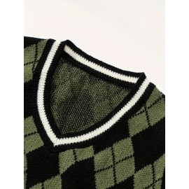 Casual Fashion Men's Knit Vest