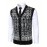 [Casual Cardigan Vest] Casual Color Block Men's Plaid Knit Cardigan Vest | Sleeveless, Regular Fit, V-Neck with Buttons - for Spring/Fall